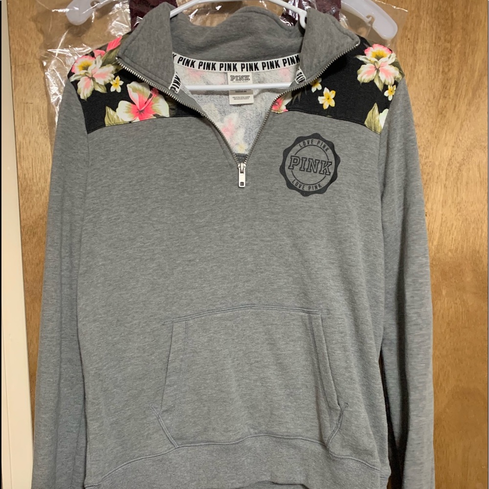 Victoria secret PINK quarter zip